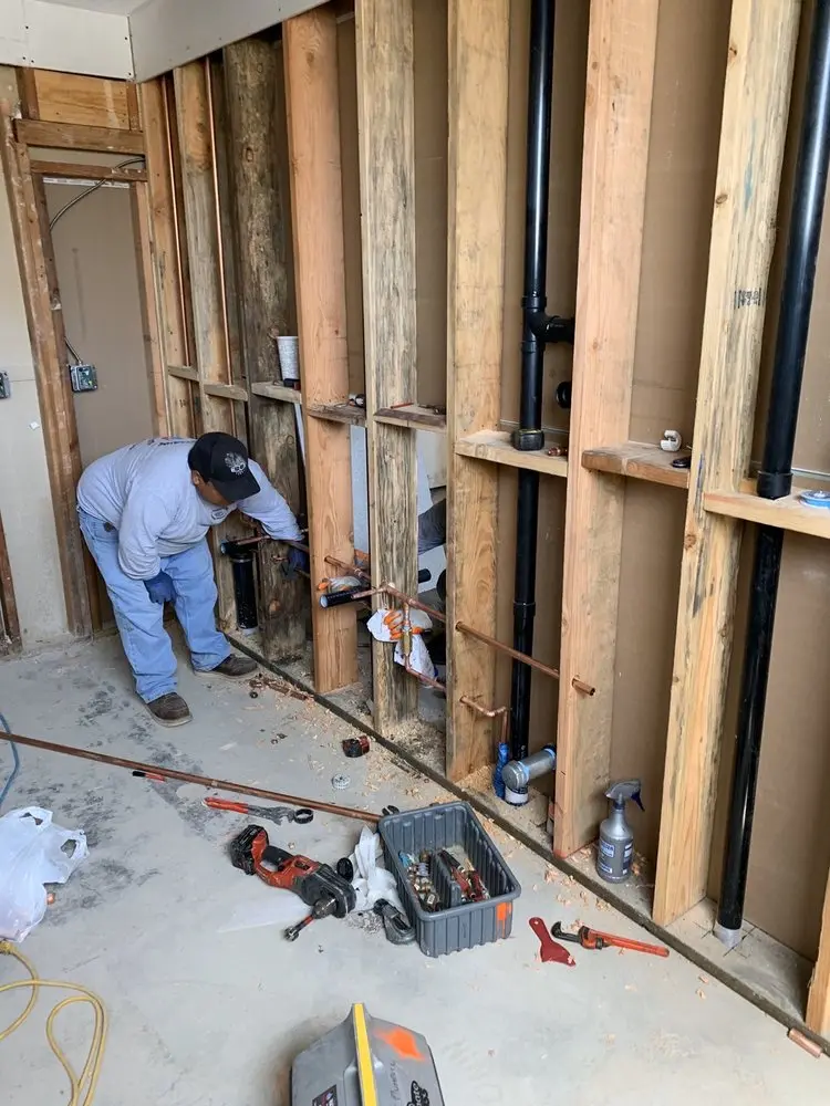Commercial rough-in plumbing for Water Heater Replacement in Bladensburg